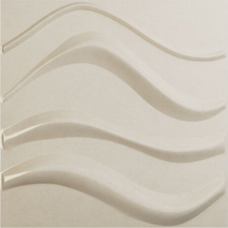 Ekena Millwork 19 5/8in. W x 19 5/8in. H Wave EnduraWall Decorative 3D Wall Panel Covers 2.67 Sq. Ft. WP20X20WVEPE